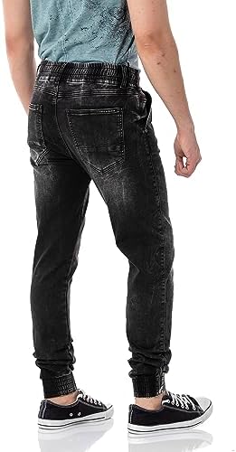 Cipo & Baxx Herren Stretch Jeanhose Slim Fit Trendig und bequem | Cipo & Baxx Männer Stretch Jeanshosen Slim Fit Premiu