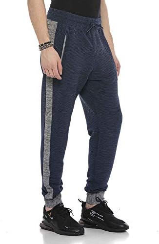 Cipo & Baxx Herren Jogginghose Series - Bequeme Freizeithose mit sportlichem Schnitt und modischem Design für Alltagsgeb