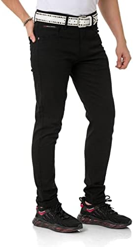 Cipo & Baxx Herren Stretch Jeanhose Slim Fit Trendig und bequem | Cipo & Baxx Männer Stretch Jeanshosen Slim Fit Premiu