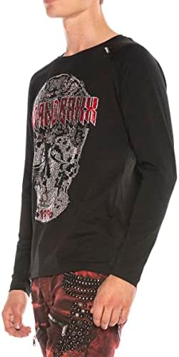 Cipo & Baxx Herren Sweatshirt Stylischer Pullover für moderne Streetwear Look – Bequemer Sweater für Alltag, Freizeit &