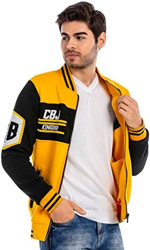 Cipo & Baxx Herren Sweatjacke Hoodie Serie - Stylischer Pullover im Modernen Casual Streetwear Stil für den Alltag, Frei