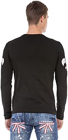 Cipo & Baxx Herren Sweatshirt Series – Stylischer Pullover für Streetwear Lovers – Bequemer Rundhalseinheitsprint Sweate