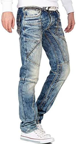 Cipo & Baxx Herren Jeans – Stylische Regular-Fit Denim mit Stone-Washed-Design & Used-Look | Bequeme & modische Jeans fü – Bild 11