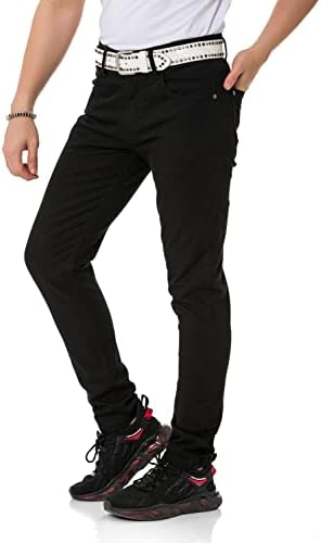 Cipo & Baxx Herren Stretch Jeanhose Slim Fit Trendig und bequem | Cipo & Baxx Männer Stretch Jeanshosen Slim Fit Premiu