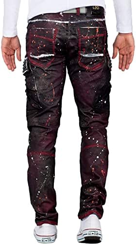 Cipo & Baxx Herren Jeans - Stylische Denim-Mode mit Slim-Fit & Regular-Fit für Individualisten im Bikerstyle!