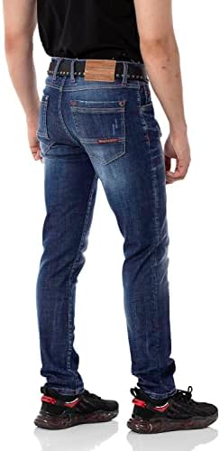 Cipo & Baxx Herren Stretch Jeanhose Slim Fit Trendig und bequem | Cipo & Baxx Männer Stretch Jeanshosen Slim Fit Premiu
