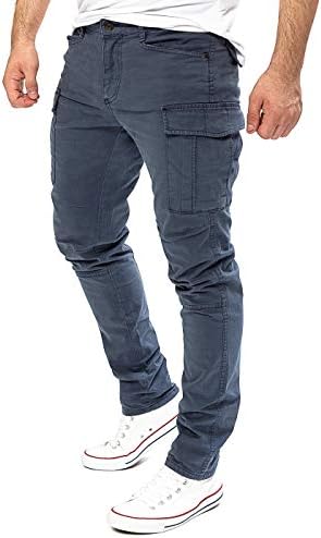 Yazubi Jayden Herren Cargo Hose BaumwollCargoJeans SommerComfortStretchSicherheitSGPS1012