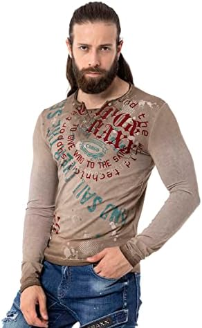 Cipo & Baxx Herren Sweatshirt Series – Stylischer Pullover im Modernen Streetwear Look – Bequemer Sweater für Alltag & F