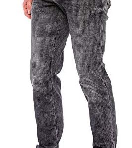 Cipo & Baxx Herren Jeanshose Slimfit Denim Basic Schwarz Hose | Cipo & Baxx Herren Jeanshose Slimfit Vintage Used Look