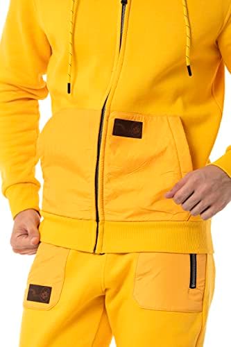 Cipo & Baxx Herren Jogginganzug Series – Zweiteiliges Set aus Kapuzenjacke und Jogginghose für Sport- und Casual-User im