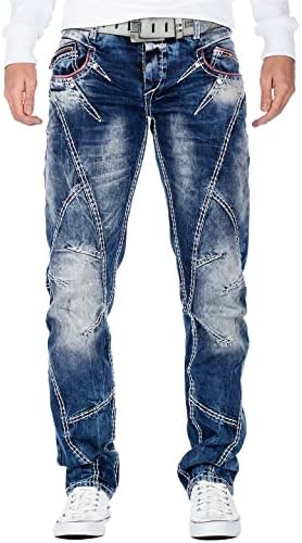 Cipo & Baxx Herren Jeans – Stylische Regular-Fit Denim mit Stone-Washed-Design & Used-Look | Bequeme & modische Jeans fü – Bild 62