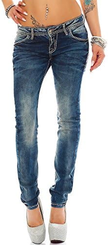 Cipo & Baxx Damen Jeans - Stylische Regular & Slim Fit Modelle mit Stretch | Kontrastnähten & Applikationen | Ideal für – Bild 21