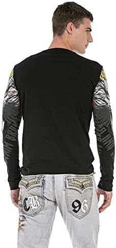 Cipo & Baxx Herren Sweatshirt Series – Stylischer Pullover für Streetwear Lovers – Bequemer Rundhalseinheitsprint Sweate