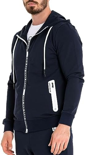 Cipo & Baxx Herren Jogginganzug Series – Zweiteiliges Set aus Kapuzenjacke und Jogginghose für Sport- und Casual-User im