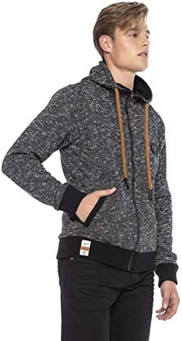 Cipo & Baxx Herren Sweatjacke Hoodie Serie - Stylischer Pullover im Modernen Casual Streetwear Stil für den Alltag, Frei