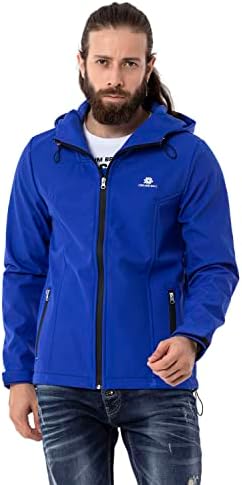 Stylische Winterjacke Herren Cipo & Baxx Series | Warme Winterjacke Herren Cipo & Baxx Series abnehmbarer Kapuze | Func