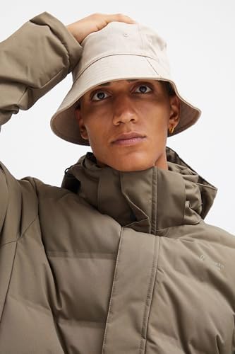 NBMarko Herren Steppmantel Wassersauber und Windfest für.Active Lifestyle | NBMarko Winddichte Herrenjacke atmet Frei m