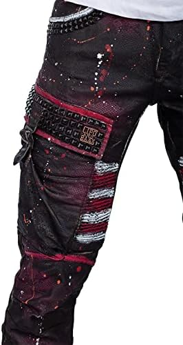 Cipo & Baxx Herren Jeans - Stylische Denim-Mode mit Slim-Fit & Regular-Fit für Individualisten im Bikerstyle!