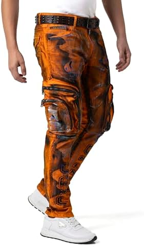 Cipo & Baxx Herren Jeans - Robuste Denim-Hose im Urban Style für Robuste Herren zum Arbeiten und Spielen (DE/NL/SE/PL, 3