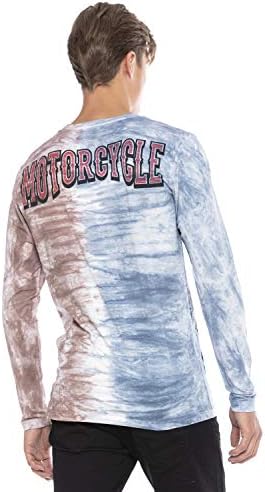 Cipo & Baxx Herren Sweatshirt Stylischer Pullover für moderne Streetwear Look – Bequemer Sweater für Alltag, Freizeit &