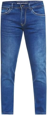 Premium Herren StretchSlim Fit Jeanshose Basics Cotton-Stretch Streetwear | Premium StretchSlim Fit Jeanshose für Herre