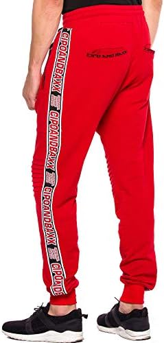 Cipo & Baxx Herren Jogginghose Series - Bequeme Freizeithose mit sportlichem Schnitt und modischem Design für Alltagsgeb