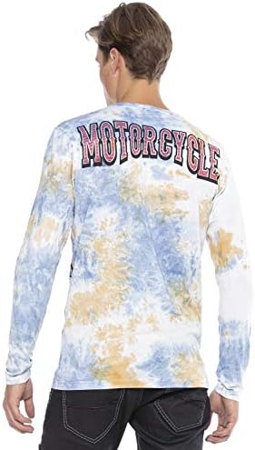 Cipo & Baxx Herren Sweatshirt Stylischer Pullover für moderne Streetwear Look – Bequemer Sweater für Alltag, Freizeit &