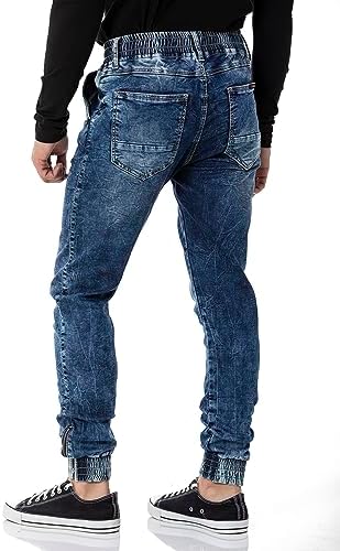 Cipo & Baxx Herren Stretch Jeanhose Slim Fit Trendig und bequem | Cipo & Baxx Männer Stretch Jeanshosen Slim Fit Premiu