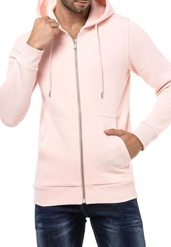 Cipo & Baxx Herren Sweatjacke Hoodie Serie - Stylischer Pullover im Modernen Casual Streetwear Stil für den Alltag, Frei