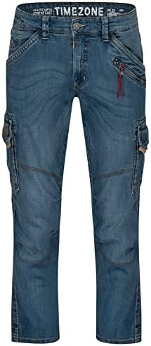Timezone Herren Benitotz Cargohose für Outdoor-Aktivitäten mit zahlreichen Taschen und praktischem Design 32x32