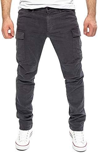 Yazubi Jayden Herren Cargo Hose BaumwollCargoJeans SommerComfortStretchSicherheitSGPS1012