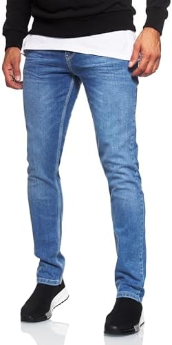 Premium Herren StretchSlim Fit Jeanshose Basics Cotton-Stretch Streetwear | Premium StretchSlim Fit Jeanshose für Herre