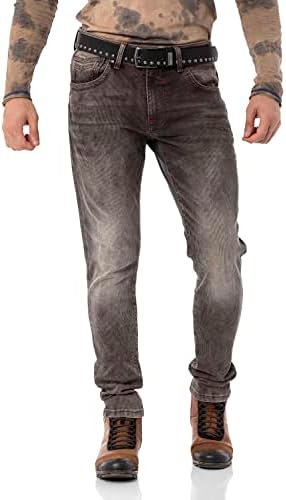 Cipo & Baxx Herren Stretch Jeanhose Slim Fit Trendig und bequem | Cipo & Baxx Männer Stretch Jeanshosen Slim Fit Premiu