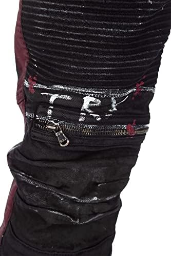 Cipo & Baxx Herren Jeans - Stylische Denim-Mode mit Slim-Fit & Regular-Fit für Individualisten im Bikerstyle!