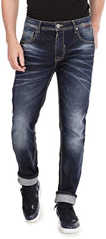 Cipo & Baxx Herren Jeans Hose Look Röhrenjeans Straight Fit Kontrastnähte Trendyhose | Cipo & Baxx Herren Jeans Hose Us