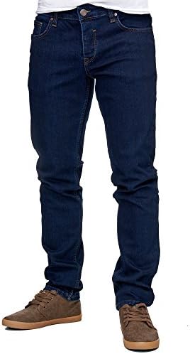Reslad Jeans-Herren Slim Fit Basic Style Stretch-Denim Jeggings RS-2063
