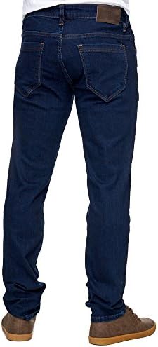 Reslad Jeans-Herren Slim Fit Basic Style Stretch-Denim Jeggings RS-2063