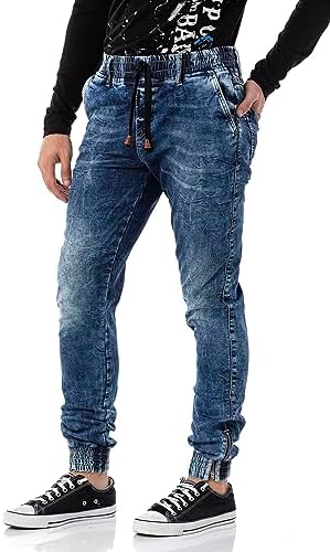 Cipo & Baxx Herren Stretch Jeanhose Slim Fit Trendig und bequem | Cipo & Baxx Männer Stretch Jeanshosen Slim Fit Premiu