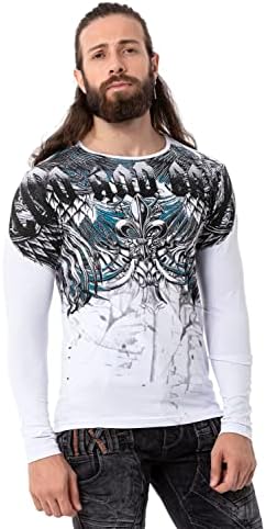 Cipo & Baxx Herren Sweatshirt Series – Stylischer Pullover im Modernen Streetwear Look – Bequemer Sweater für Alltag & F