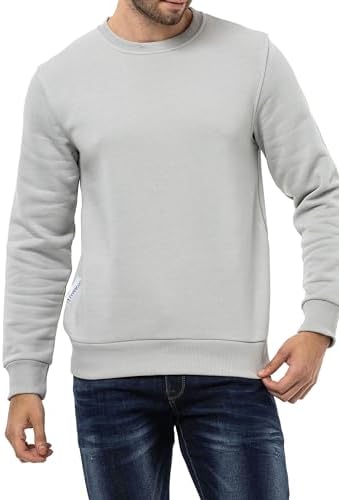 Cipo & Baxx Herren Sweatshirt Series – Stylischer Pullover im Modernen Streetwear Look – Bequemer Sweater für Alltag & F