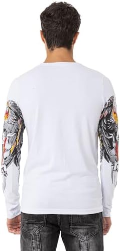 Cipo & Baxx Herren Sweatshirt Series – Stylischer Pullover im Modernen Streetwear Look – Bequemer Sweater für Alltag & F