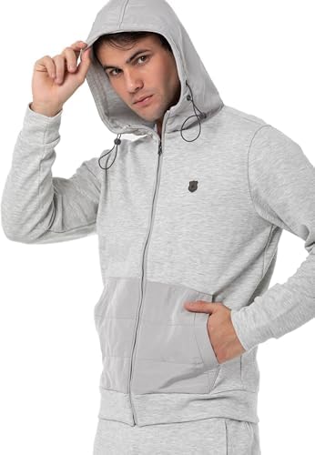 Cipo & Baxx Herren Jogginganzug Series – Zweiteiliges Set aus Kapuzenjacke und Jogginghose für Sport- und Casual-User im