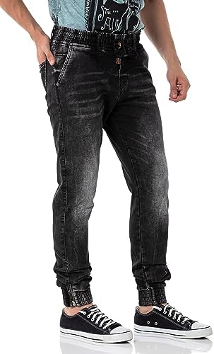 Cipo & Baxx Herren Stretch Jeanhose Slim Fit Trendig und bequem | Cipo & Baxx Männer Stretch Jeanshosen Slim Fit Premiu