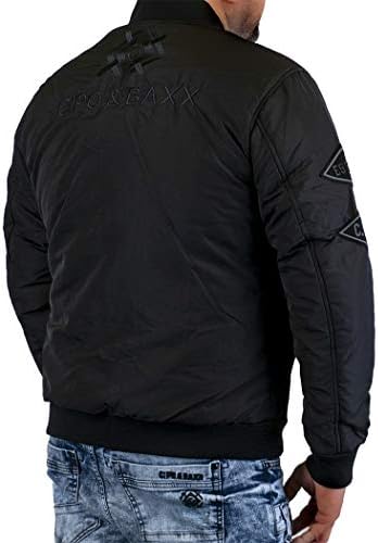 Stylische Winterjacke Herren Cipo & Baxx Series | Warme Winterjacke Herren Cipo & Baxx Series abnehmbarer Kapuze | Func