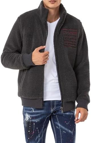 Cipo & Baxx Herren Sweatjacke Hoodie Serie - Stylischer Pullover im Modernen Casual Streetwear Stil für den Alltag, Frei