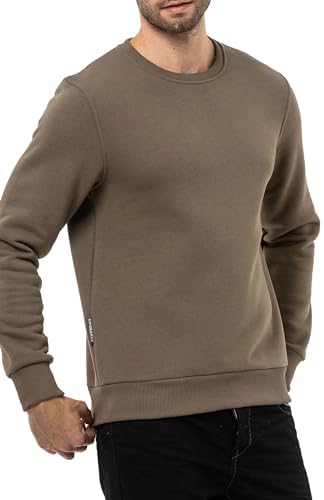 Cipo & Baxx Herren Sweatshirt Series – Stylischer Pullover im Modernen Streetwear Look – Bequemer Sweater für Alltag & F