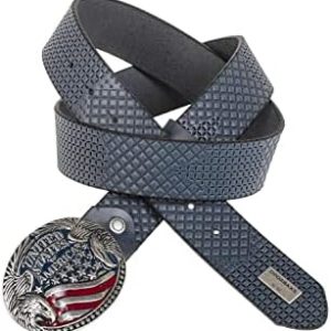 Cipo & Baxx Herren Leder Gürtel - Design, Ausgefallen Schließe, perfekt für denENNIGA-Kalender CG197