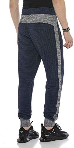 Cipo & Baxx Herren Jogginghose Series - Bequeme Freizeithose mit sportlichem Schnitt und modischem Design für Alltagsgeb