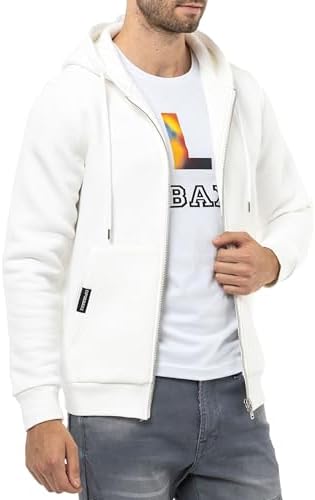 Cipo & Baxx Herren Sweatjacke Hoodie Serie - Stylischer Pullover im Modernen Casual Streetwear Stil für den Alltag, Frei
