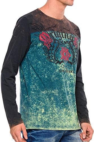 Cipo & Baxx Herren Sweatshirt Stylischer Pullover für moderne Streetwear Look – Bequemer Sweater für Alltag, Freizeit &